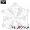 Heklane pahuljice - shema